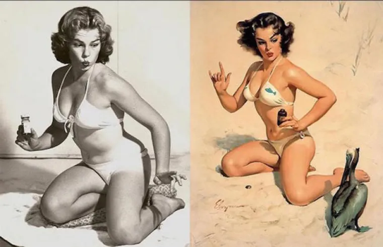 Netko je uređivao modele i puno prije Photoshopa, pogledajte kako