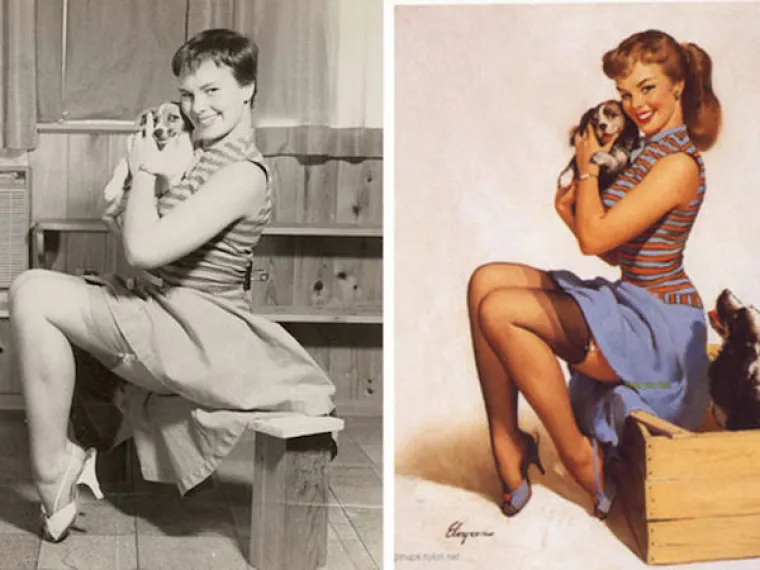 Netko je uređivao modele i puno prije Photoshopa, pogledajte kako
