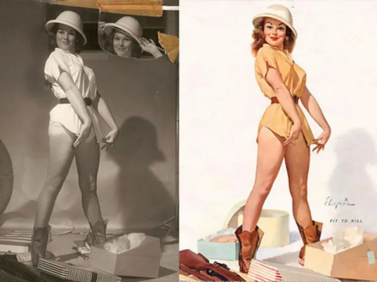 Netko je uređivao modele i puno prije Photoshopa, pogledajte kako