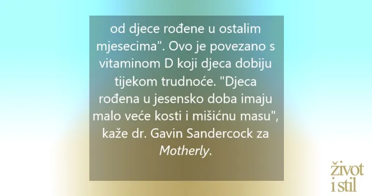 6 razloga zašto su bebe rođene u listopadu posebne