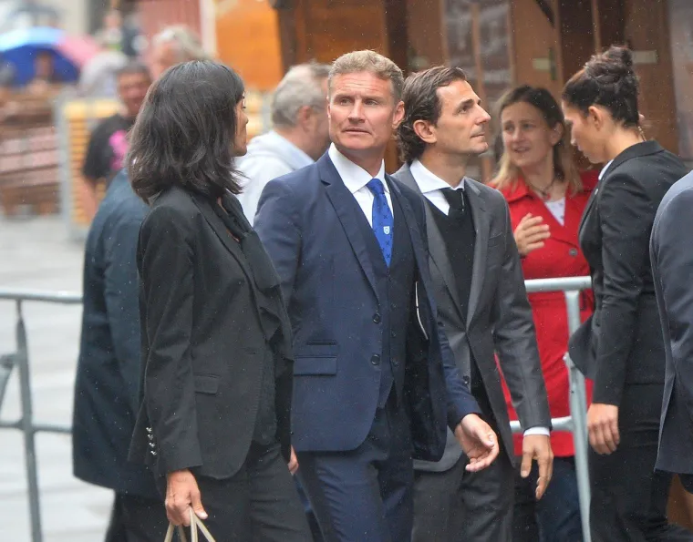 David Coulthard i Karen Minier, foto: Profimedia
