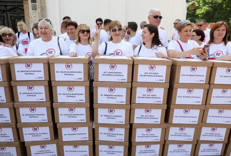 INICIJATIVA 67 JE PREVIŠE PREDAT ĆE POTPISE U HRVATSKI SABOR