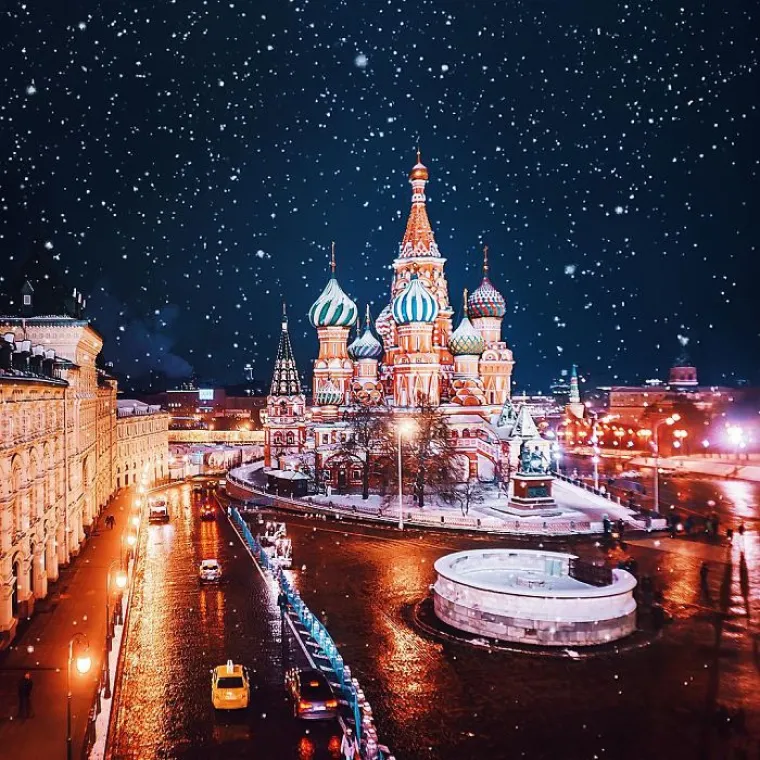 Uslikala čarobne prizore Moskve, izgledaju kao da su ispali iz bajke!