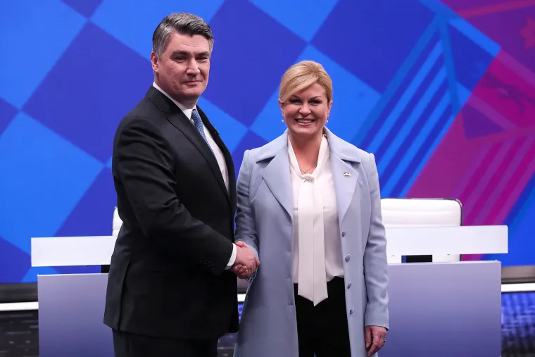 Zoran Milanović i Kolinda Grabar Kitarović