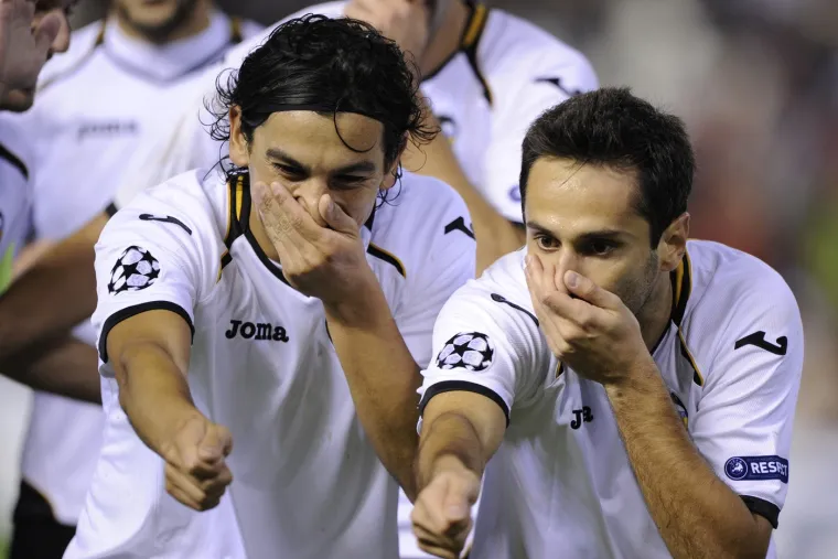 Valencia - Genk (7-0) - Osim njega, tog su dana mrežu &apos;parali&apos; Jonas, Pablo Hernández, Aduriz i Costa.