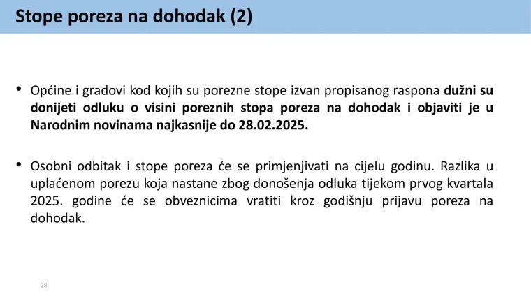 Veće plaće, porez na nekretnine i što se još mijenja od 1. siječnja? Veliki pregled porezne reforme