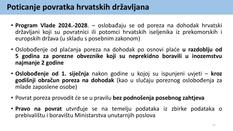 Veće plaće, porez na nekretnine i što se još mijenja od 1. siječnja? Veliki pregled porezne reforme