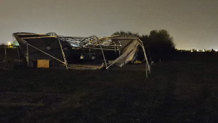 Velika šteta na Aerodromu Lučko: Zbog nevremena nastradali Falke i Club