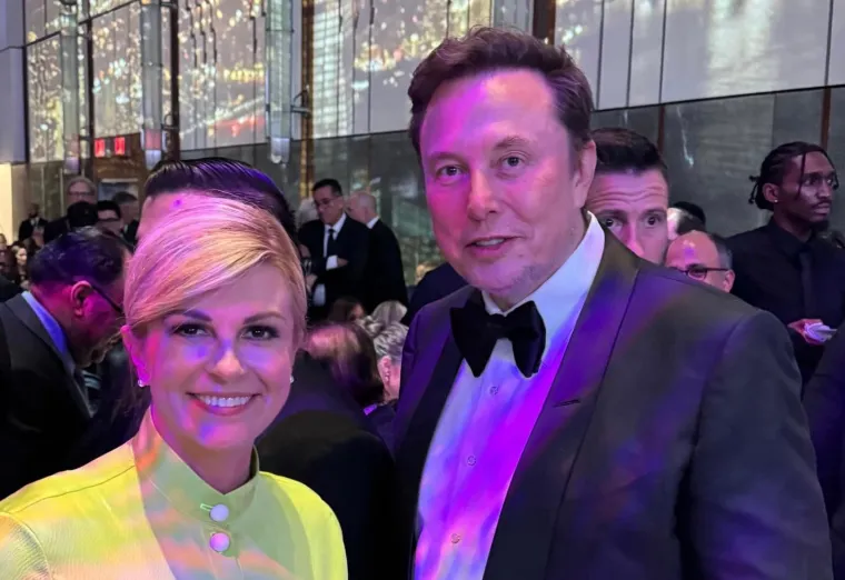 Kolinda Grabar Kitarović i Elon Musk