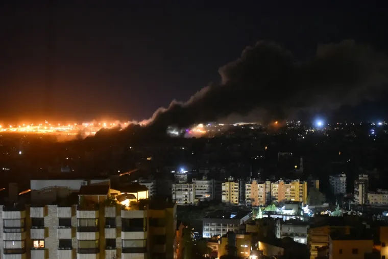 Strašne eksplozije: Prve fotografije izraelske invazije u Libanon
