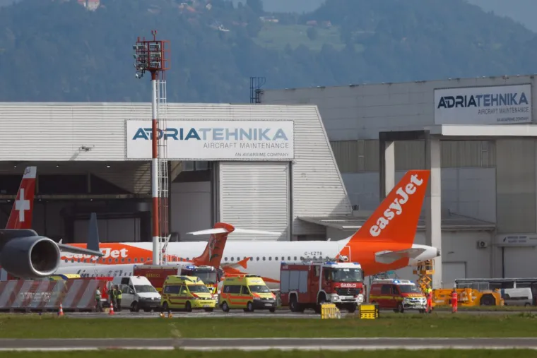 Teretni zrakoplov kružio iznad središnje Slovenije i trošio gorivo da može sletjeti