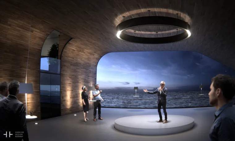LUKSUZ NA KVADRAT: Ovaj 108-metarski koncept superjahte ima sve što možete poželjeti, a to uključuje heliodrom, vrt i - plažu