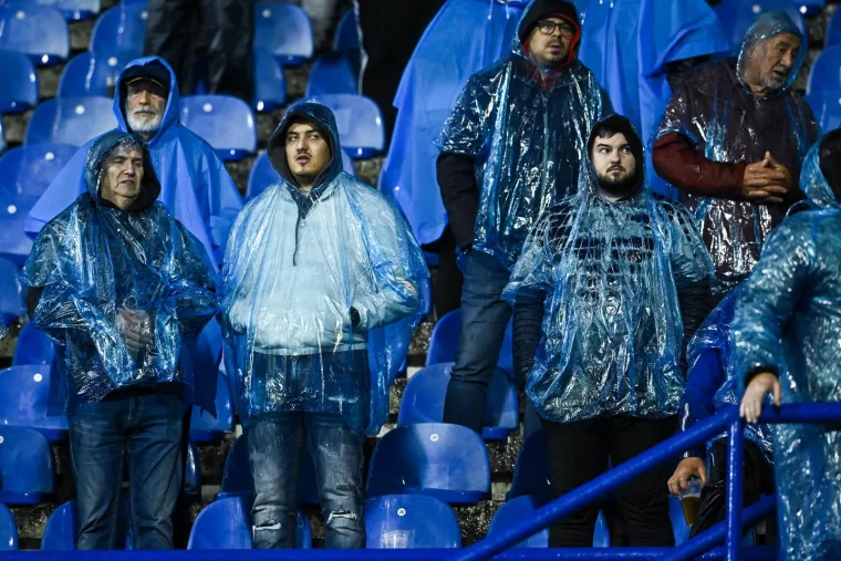 Ovo je 'vaterpolo': Dinamo se u nemogućim uvjetima borio za prve bodove u Ligi prvaka