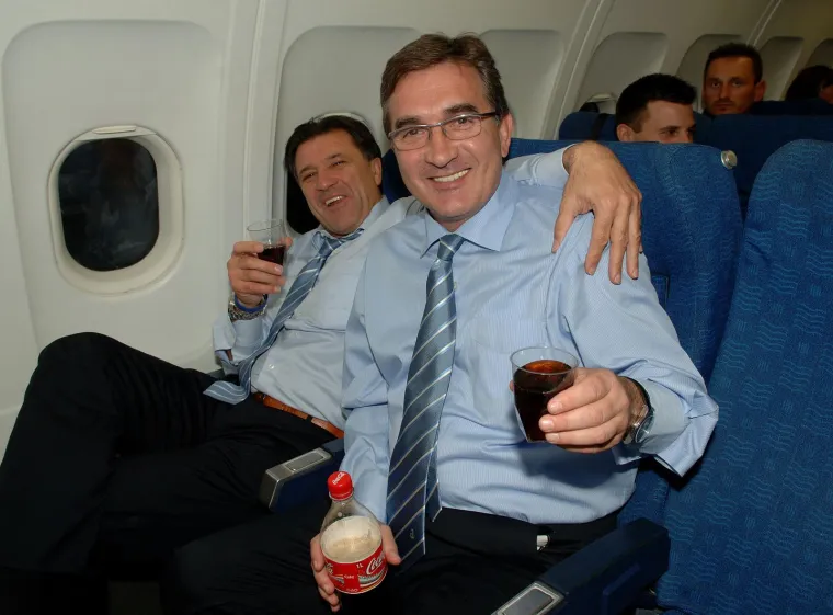 Zdravko je u jednom trenutku zagrlio Ivankovića.