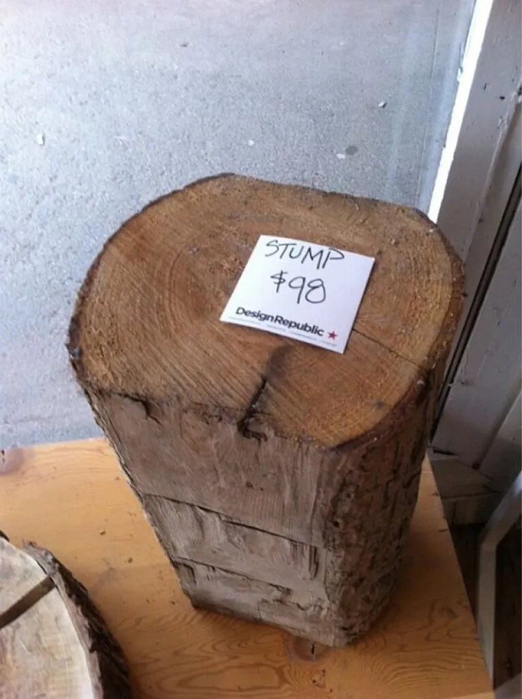 Panj kao skupocjeni ukras: Po cijeni bi se reklo da ga je posjekao neki hipster u košulji za drvosječe