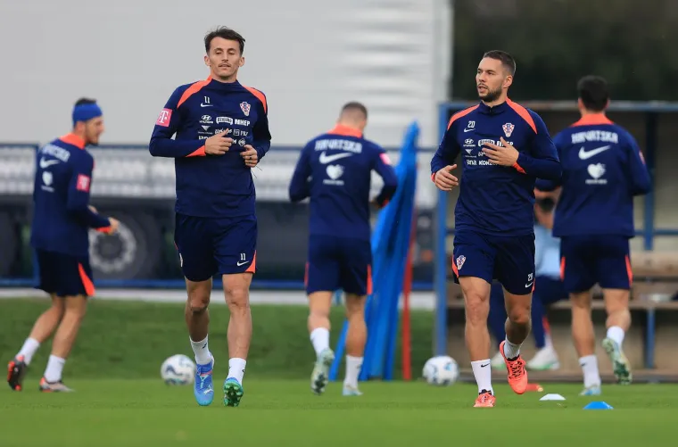 Hrvatska nogometna reprezentacija odradila je u utorak u Zagrebu i drugi trening uoči nastavka kvalifikacija u Ligi nacija i utakmica protiv Škotske i Poljske