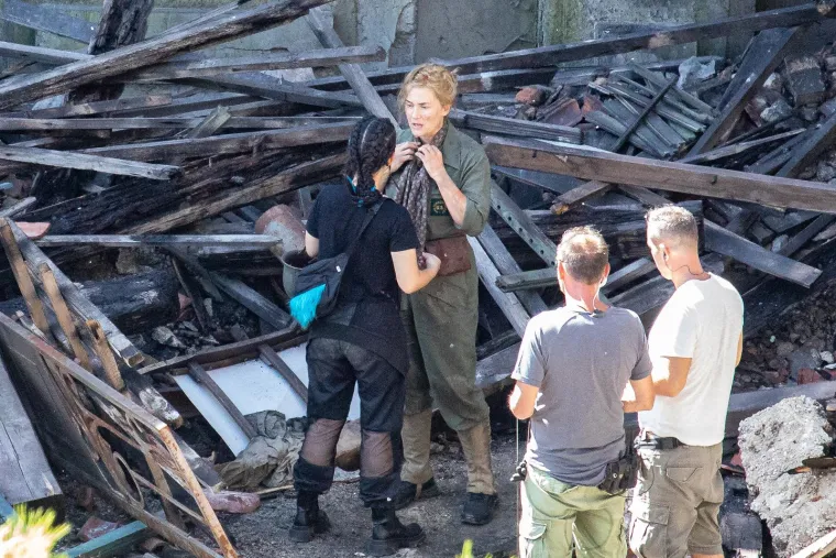 Kate Winslet u Dubrovniku snima ratni fim! Procurile fotke, ali i informacija da je zbog ozljede završila u bolnici