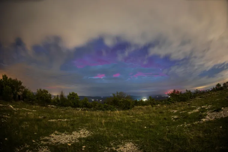 Dalmacija je u četvrtak doslovno živjela u stotinama boja! I Aurora Borealis je bila u oku