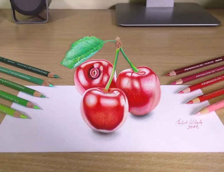 CURE VAM SLINE NA OVAJ SLASTAN KOLAČ? Ali on nije ono što mislite, pogledajte ostale genijalne 3D iluzije