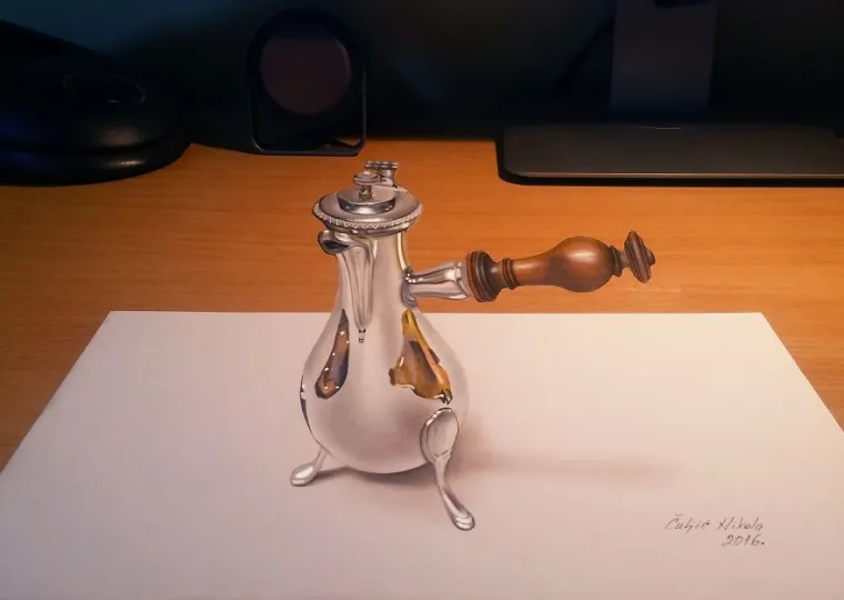 CURE VAM SLINE NA OVAJ SLASTAN KOLAČ? Ali on nije ono što mislite, pogledajte ostale genijalne 3D iluzije