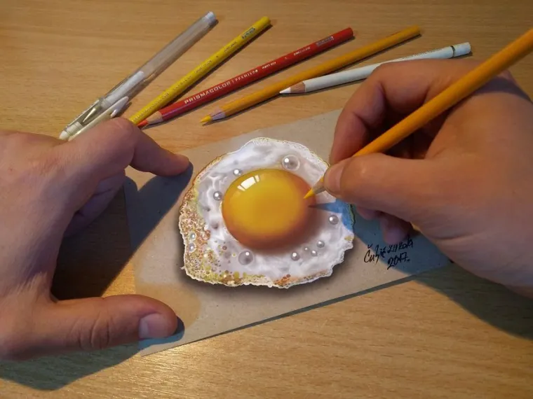 CURE VAM SLINE NA OVAJ SLASTAN KOLAČ? Ali on nije ono što mislite, pogledajte ostale genijalne 3D iluzije