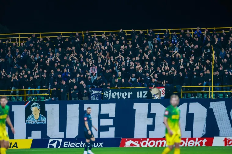 Boysi napravili show na tribinama: Ovo niste mogli vidjeti u prijenosu uživo
