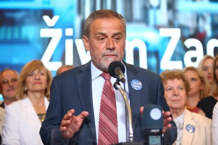 Milan Bandić održao je govor nakon pobjede u drugom krugu lokalnih izbora