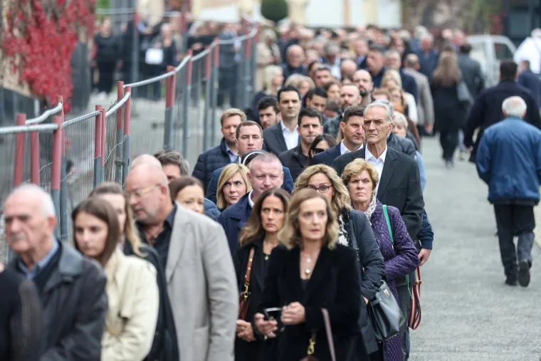 Zagrebački ispraćaj Ante Ćorušića: Došli Dalić, Plenković, Božinović, Bebić...
