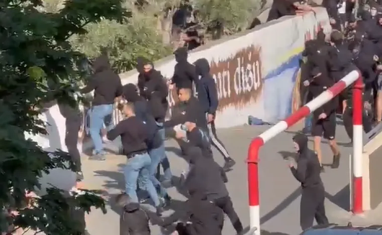 Policija ima pune ruke posla: Boysi i Torcida poput filma 300, a pred ulazom stoji cijela vojska