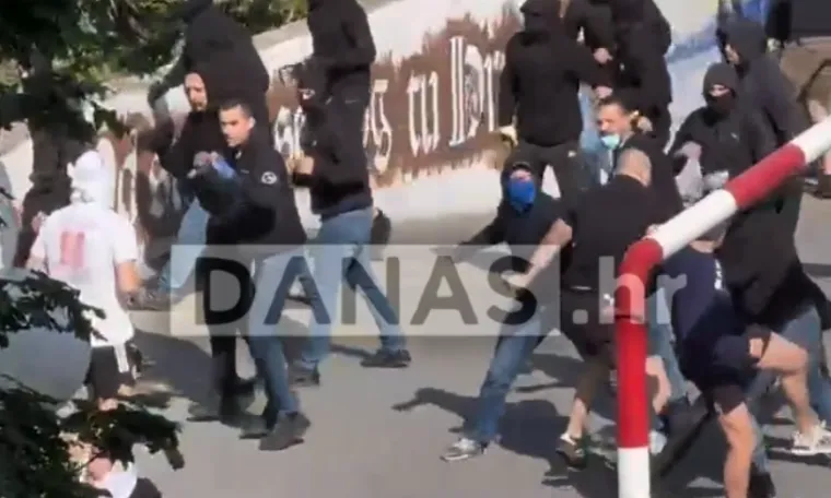 Policija ima pune ruke posla: Boysi i Torcida poput filma 300, a pred ulazom stoji cijela vojska