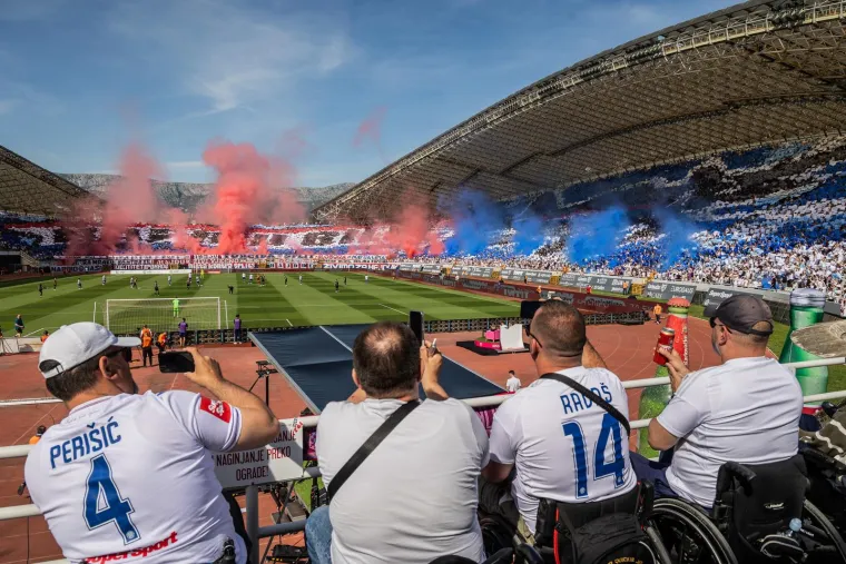 Sjever im je bio premalen: Torcida veličanstvenom koreografijom prekrila pola Poljuda