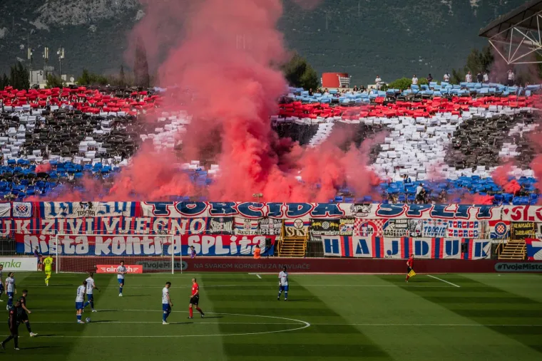 Sjever im je bio premalen: Torcida veličanstvenom koreografijom prekrila pola Poljuda