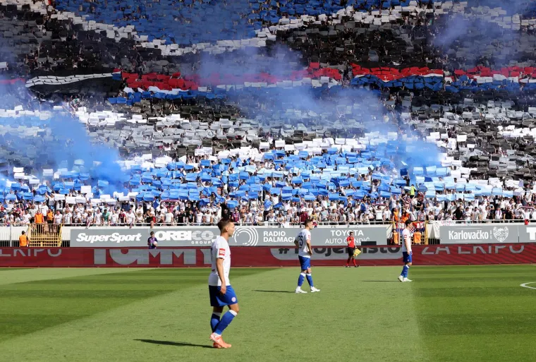 Sjever im je bio premalen: Torcida veličanstvenom koreografijom prekrila pola Poljuda
