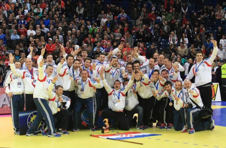 Hrvatska slavila usred Beograda