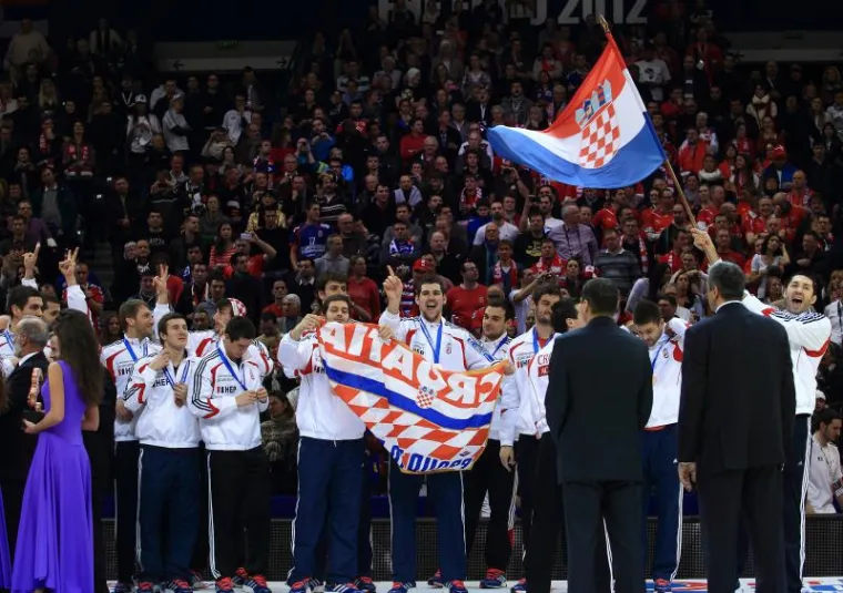 Hrvatska slavila usred Beograda