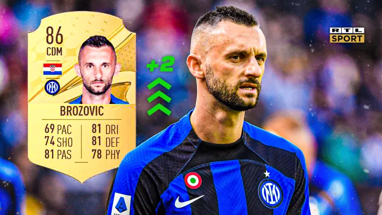 Marcelo Brozović - Skrasio se u Italiji i izrastao u igrača bez kojeg ne može Inter, a ni reprezentacija. Ove godine je ipak značajnije nagrađen budući da mu je ocjena povećana za dva - odnosno na konačnih 86.