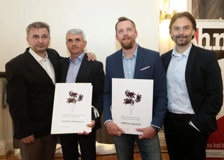 DODJELA NAGRADA HND-a: Izabrani najbolji novinari, fotografi i snimatelji