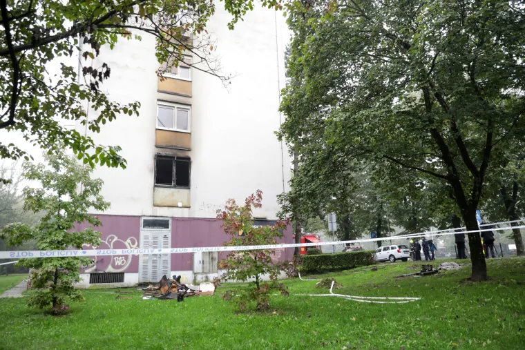 Ovo je mjesto snažne eksplozije koja je probudila Zagrepčane. Jedna osoba poginula, još dvije ozlijeđene