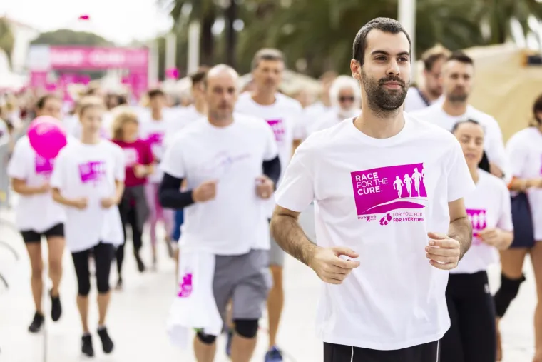 Split u ružičastom: Započela je humanitarna utrka kojoj je cilj ukazati koliko su važni preventivni pregledi u borbi protiv raka