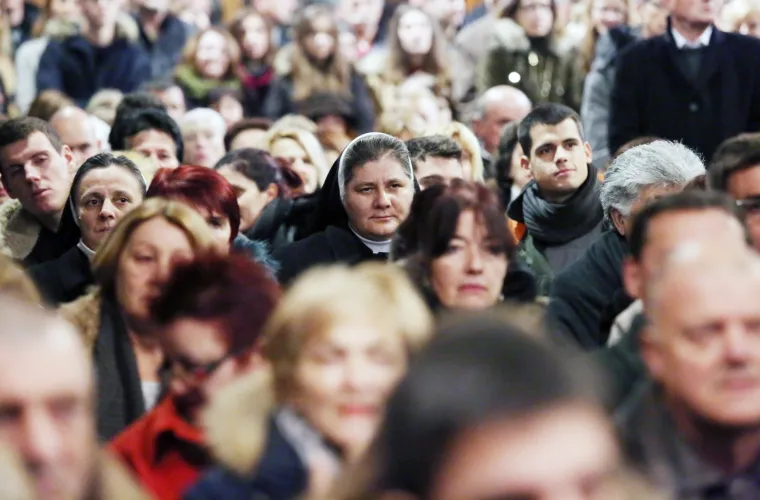 Polnoćka u katedrali Svetog Jakova u Šibeniku