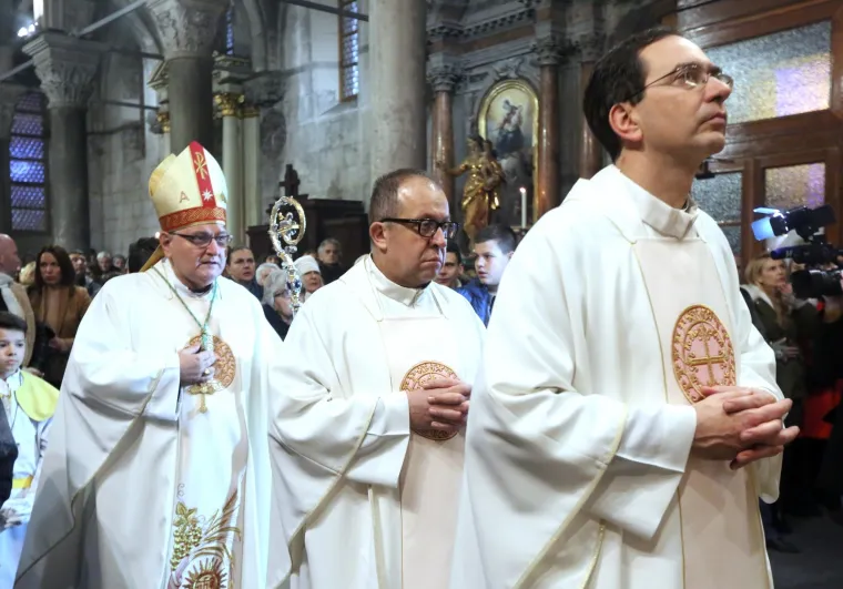 Polnoćka u katedrali Svetog Jakova u Šibeniku