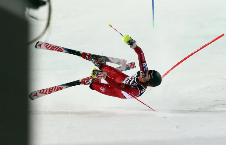 05.01.2017., Sljeme, Zagreb - Druga vožnja muške slalomske utrke Audi FIS Svjetskog skijaškog kupa Snow Queen Trophy. Mark Engel.