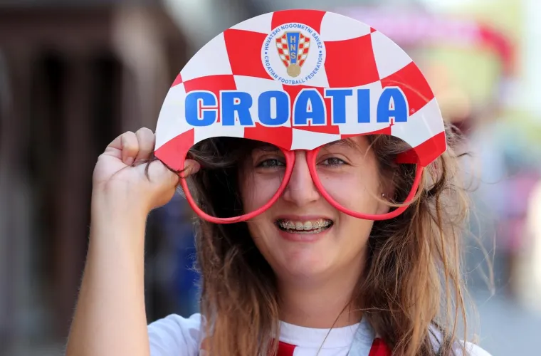 Rostov na Donu: Navijači spremni za utakmicu Hrvatske i Islanda 26.06.2018.