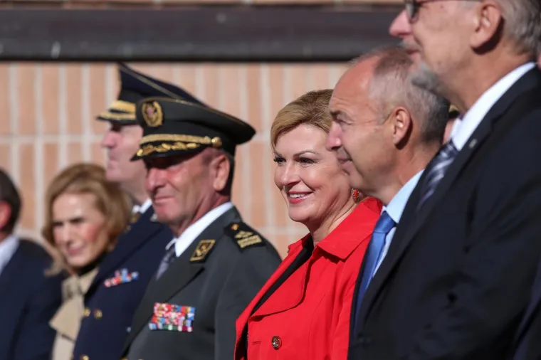 Na vojnom hodočašću u Mariji Bistrici tisuće vojnika, policajaca i branitelja, među njima i Kolinda Grabar Kitarović