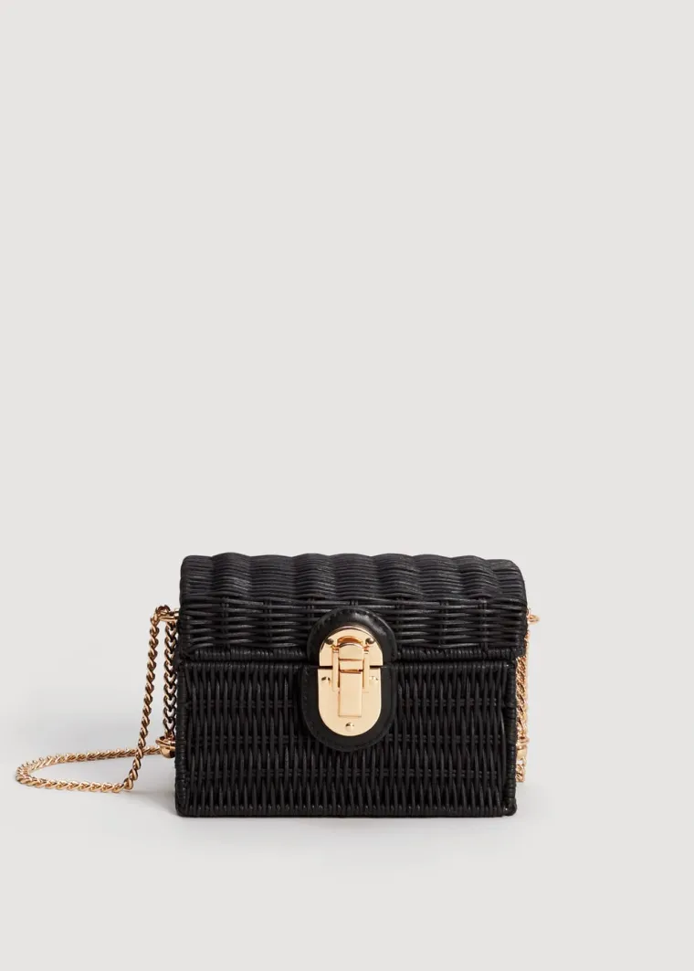 Torba u obliku kovčega od bambusa, Mango, 249,90 kuna