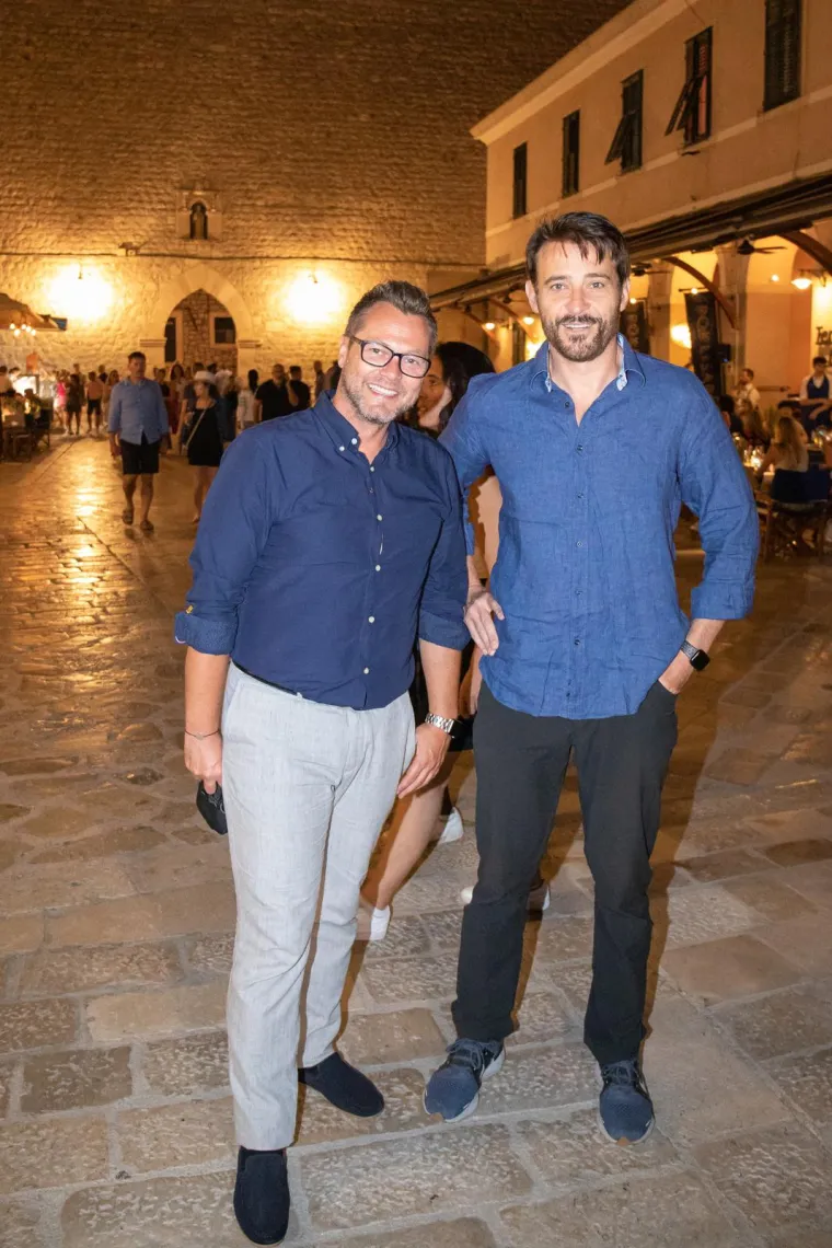 Goran Višnjić i Robert Bošković