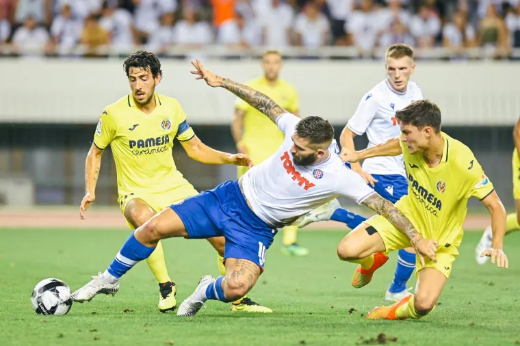 VELIKA GALERIJA Suze, borba i znoj: Donosimo najbolje detalje iz poljudskog okršaja Hajduka i Villarreala