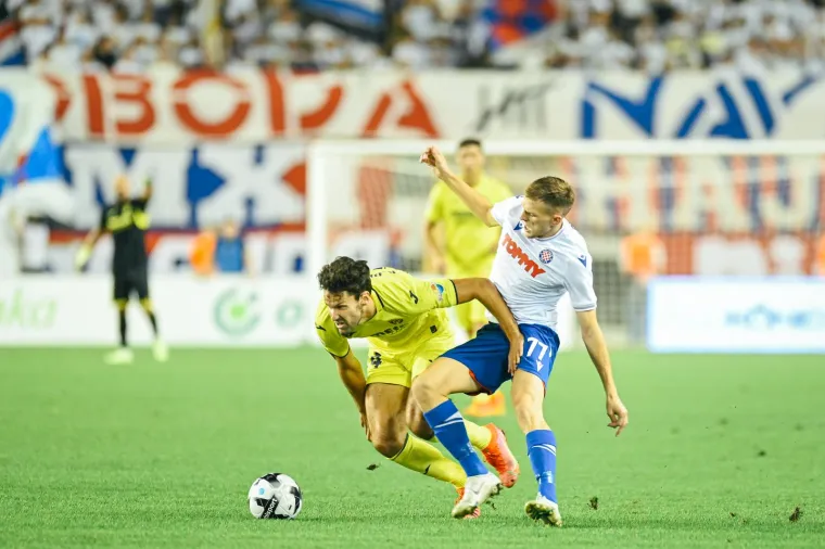 VELIKA GALERIJA Suze, borba i znoj: Donosimo najbolje detalje iz poljudskog okršaja Hajduka i Villarreala