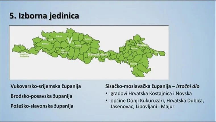 5. izborna jedinica