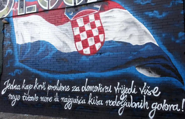 BOYSI KOLONOM I MURALOM POKLONILI SE HRVATSKIM SINOVIMA: Ovako to rade oni koji stvarno vole Hrvatsku